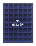Tava pentru monede Nova cu 48 locasuri de 22.5 mm