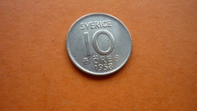 10 ORE 1958 ARGINT ***** foto