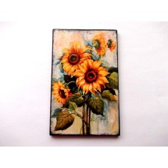 magnet frigider cu floarea soarelui 35902