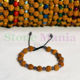 Bratara rudraksha 6mm si ametist 4mm, Stonemania Bijou