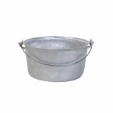 Ceaun tuci aluminiu alimentar, capacitate 7L, fund drept / EXT 8063_1