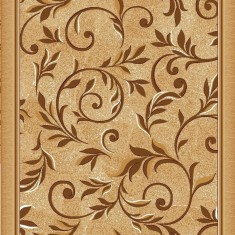 Traversa Covor Print 1161, Suport Pasla, Latime 150 cm - 150x800, Bej, Maro foto