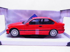 macheta bmw m3 e36 coupe 1994 rosu - solido, scara 1/18, editie limitata. foto