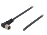 Cablu de conectare M8 unghi 10m 60VAC 4A PUR
