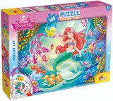 Cumpara ieftin Puzzle 2 in 1 Lisciani Disney Princess, Mica Sirena, Plus, 108 piese