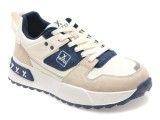 Cumpara ieftin Pantofi sport GRYXX albi, 9823, din piele naturala