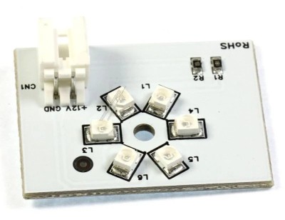 LED BLUE BOARD 12V 5724081100 pentru aparat frigorific BEKO/GRUNDIG/ARCELIK foto