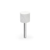 Biax sculptura lemn SABURR - cap cilindric 13mm capăt neted, Granulatie Saburr Foarte FINA - Alba