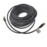 Cumpara ieftin Cablu ecranat FTP, Lanberg 41998, cat 5e, lungime 15m, AWG 26, 100 MHz, mufat 2 x RJ45, ethernet, negru