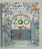 PEEP INSIDE THE ZOO , illustrated by SIMONA DIMITRI , 2013