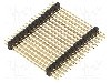 Conector 34 pini, seria {{Serie conector}}, pas pini 2.54mm, FISCHER ELEKTRONIK - SL6.315.34G
