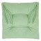 Perna Decorativa pentru Scaun, Verde 40x40cm