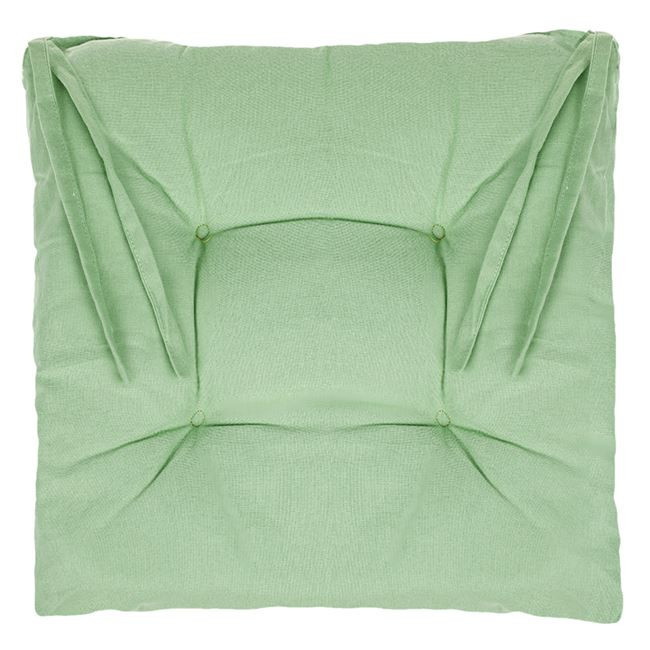 Perna Decorativa pentru Scaun, Verde 40x40cm