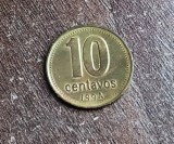 C50 - Moneda foarte veche - Argentina - 10 centavos - 1994, America Centrala si de Sud
