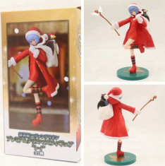 Figurina EVA Neon Genesis Evangelion Ayanami Rei Christmas 21 cm anime foto