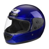 Casca moto/scuter Full face unisex, cu viziera, marime universala 56-62cm, FIXATO, albastra