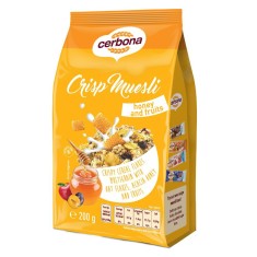 Cereale Musli cu Miere Cerbona, 200 g, Musli Cereale, Cereale Tip Musli, Cereale Muesli, Muesli Cereale, Cereale pentru Lapte, Musli pentru Lapte, Mus foto