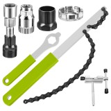 Kit scule reparatie bicicleta Trizand 7 piese pentru service si &icirc;ntretinere
