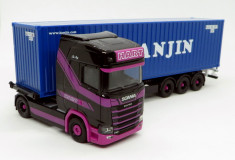 Herpa noua Scania CS20 HD Spedition HARTcontainer 40&amp;quot; HANJIN 1:87 foto