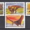 ROMANIA 2005 LP 1675 DINOZAURI DIN TARA HATEGULUI ROMANIA SERIE MNH