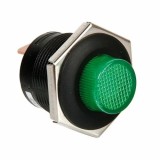 Intrerupator cu revenire 12V/24V 5A lumina LED - Verde Garage AutoRide