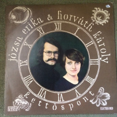 jozsa erika horvath karoly kettőspont disc vinyl lp muzica folk rock STEDE 01451