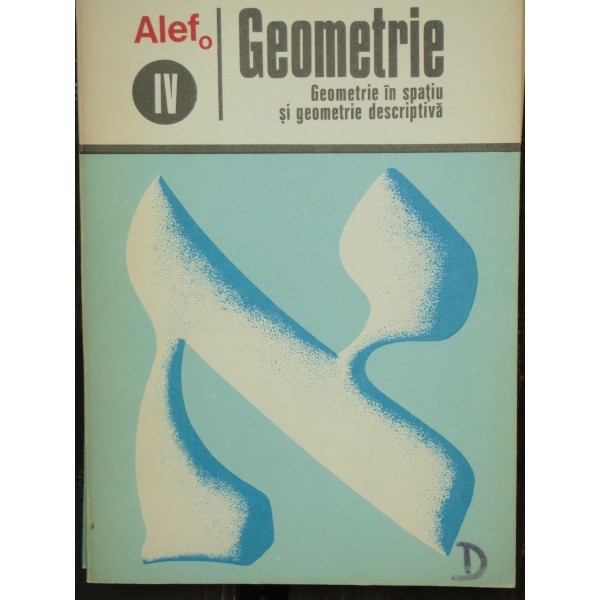 GEOMETRIE - ALEF VOL.IV