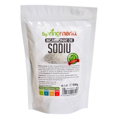 Bicarbonat de Sodiu Alimentar Adams Vision 500gr foto