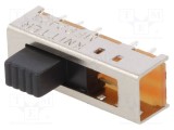 Comutator glisant KNITTER-SWITCH Poz: 4 0,35A/30VDC ON-ON-ON-ON PCB THT 20m&Omega;
