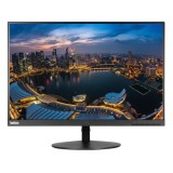 Monitor Refurbished LED, LENOVO ThinkVision T24v-10, 24 inch, Frameless, Webcam, Rezolutie Full HD, Stare Buna
