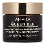 Cumpara ieftin Crema de fata anti-age, regeneratoare cu textura lejera Queen Bee, 50 ml, Apivita