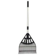 Grebla plastic cu maner telescopic din aluminiu, 104x35x18 cm, Strend Pro DLR-810