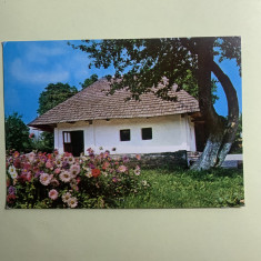 Carte poștală Humulesti-casa memorială I.Creanga