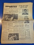 ziarul sportul popular 16 mai 1966 - fotbal petrolul ploiesti pe primul loc in clasament