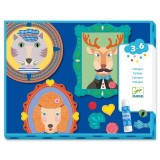 Set creativ colaje Portrete de familie, Djeco