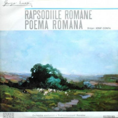 Vinil George Enescu - Rapsodiile Romane / Poema Romana foto