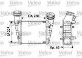 Radiator intercooler SKODA SUPERB I (3U4) (2001 - 2008) VALEO 817938