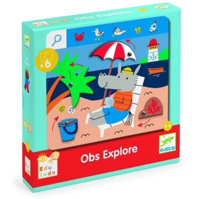 Joc educativ Eduludo Obs Explore Djeco foto