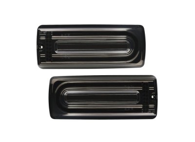Set lampa spate MERCEDES Clasa G (W461/W463) 09.1989-09.2018, partea stanga, dynamic/static flasher; LED; negru; TUNING, foto