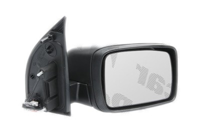 Oglinda exterioara Land Rover Freelander (Fa), 11.2006-2011, partea Dreapta, culoare sticla crom , sticla convexa, cu carcasa neagra, cu incalzire, a foto