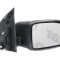 Oglinda exterioara Land Rover Freelander (Fa), 11.2006-2011, partea Dreapta, culoare sticla crom , sticla convexa, cu carcasa neagra, cu incalzire, a