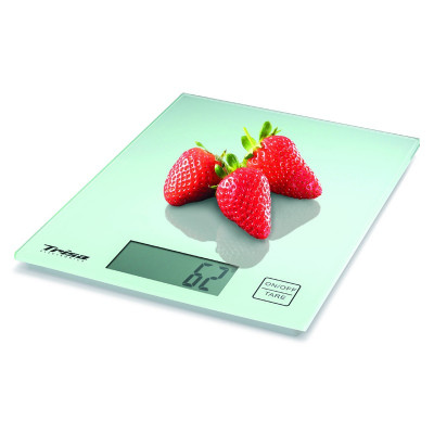 Cantar bucatarie Easy Weight Trisa, 5 kg, ecran Lcd, Alb foto