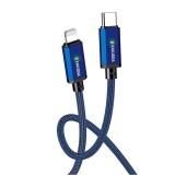 Cumpara ieftin Cablu transfer date si incarcare Kaku KSC-967 tip Lightning - USB-C 27W 1m, Albastru