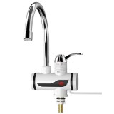 Robinet Electric Incalzire Instant RX002, 3000W, LCD, Rotire 360&deg;, Temperatura Reglabila 30-60&deg;C, Chiuveta, Baie Bucatarie