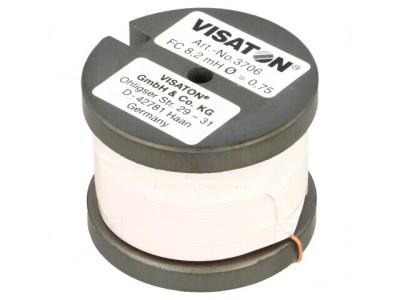Bobină Inductor 8,2mH 1&amp;Omega; 4,5A 40x30mm foto