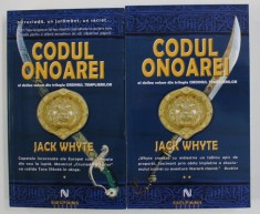 CODUL ONOAREI - roman istoric de JACK WHYTE , VOLUMELE I - II , 2009 foto