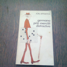 GERMANA PRIN EXERCITII DISTRACTIVE de ION APOSTOL , 1983