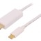 Adaptor USB 3.1 HDMI și USB C 2m Alb