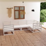 Cumpara ieftin Gossi set mobilier de gradina, 6 piese, lemn masiv de pin