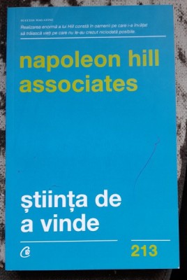 Stiinta de a vinde - Napoleon Hill Associates foto
